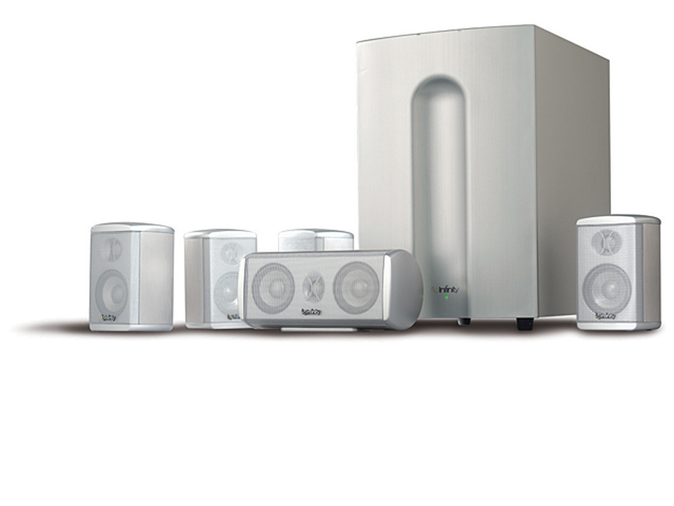 TSS 750 - Black - Complete Multichannel Music and Home Theater Loudspeaker System with MMD™ drivers (TSS CENTER 750, TSS SAT 750, TSS SUB 750) - Hero